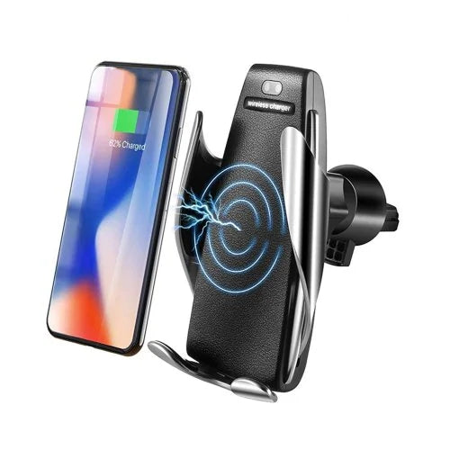 Qi Wireless Charger Fast Charging Pad Universal Phone Car Vent Holder Mount
