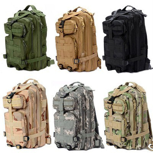 Tactical Military Backpack Bag Army Rucksacks Outdoor Camping Hiking Sports