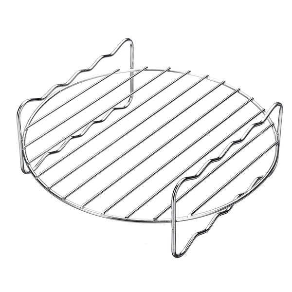 8 inches Air Fryer Accessories Tools Set Rack Pizza Cake Pan Baking Dish - iLuxurify
