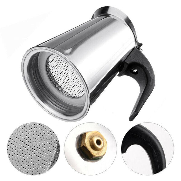 Stainless Steel Portable Espresso Machine - iLuxurify